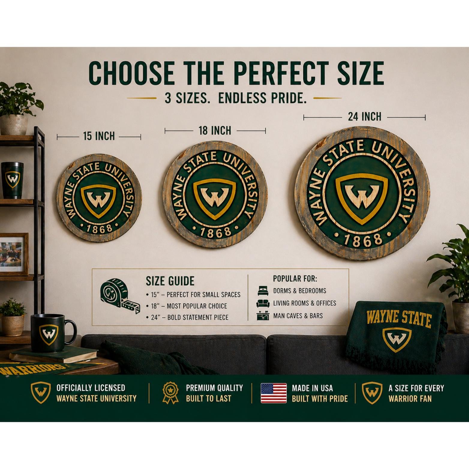 Wayne State Warriors back