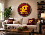 CMU Chippewas close up