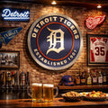 Detroit Tigers 1901 carved wood sign – photo 1