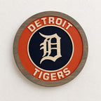 Detroit Tigers Old English D carved wood sign – photo 2