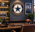 Dallas Cowboys carved wood sign – photo 8