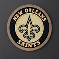 New Orleans Saints carved wood sign – photo 1