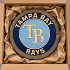 Tampa Bay Baseball carved wood sign – photo 5
