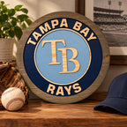 Tampa Bay Baseball carved wood sign – photo 7