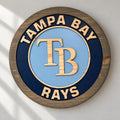 Tampa Bay Baseball carved wood sign – photo 1